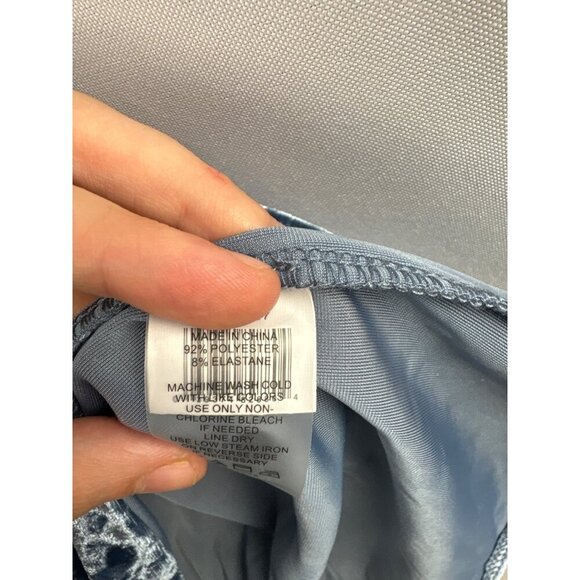 Women’s Vince Camino XL Blue Velvet Tank Blouse - Picture 6 of 6